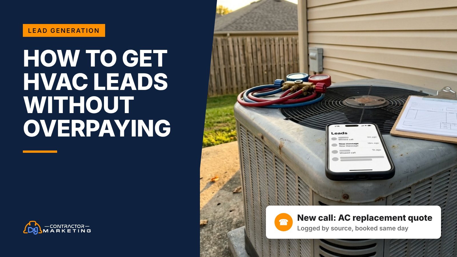 How to get HVAC leads without overpaying cover